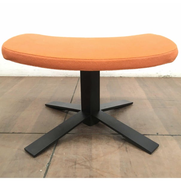 Vintage "Window Seat" Lounge Chair & Ottoman by Haworth For Sale In Phoenix - Image 6 of 9