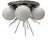 Metal Space Age Sputnik Ceiling Lamp, 1960 For Sale - Image 7 of 9