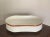 Late 20th Century Mikasa Mid-Century Modern Rectangular Gilt Bowl/ Tray For Sale - Image 5 of 5