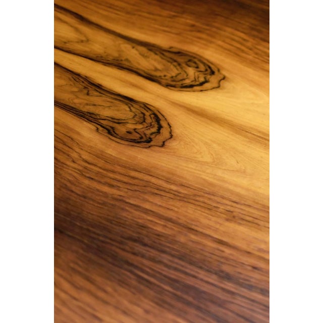 This rare, modernist coffee table was produced by the German manufacturer Ilse Möbel during the 1970s. The large, round...