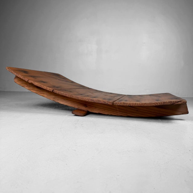 Japanese Wabi-Sabi Wooden Sugi Plateau, 1930s For Sale - Image 9 of 13