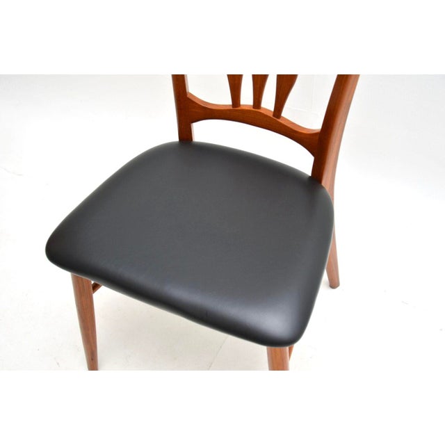 Danish Teak Ingrid Dining Chairs from Niels Koefoed, 1960s, Set of 6 For Sale - Image 9 of 10