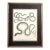 1802 Framed Antique Snake Engraving After Seba | Dark Academia Natural History Wall Art For Sale