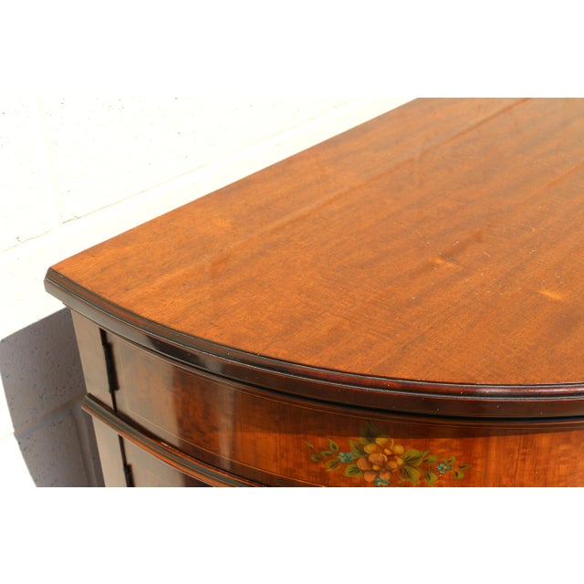 Early 20th Century Blackhawk Furniture Co. Louis XV Style Hand-Painted Sideboard Buffet Cabinet For Sale - Image 16 of 18
