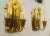 1960s Golden Brass Regency Italian Mid Century Wall Lamps - A Pair For Sale - Image 9 of 11