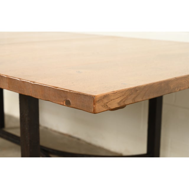 L. & J. G. Stickley Mission Oak Arts & Crafts Extension Dining Table For Sale - Image 9 of 17