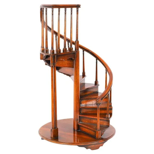 Vintage Architectural Spiral Staircase Model by Theodore Alexander, 20th Century For Sale - Image 15 of 15