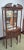 Brown Mid 20th Century George III Carved Mahogany and Satinwood Inlaid Petite Mirrored and Lighted Display Cabinet For Sale - Image 8 of 17