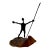 Milton Hebald, Milton Hebald Mid Century Bronze & Wood Sculpture Wpa Artist Modernist Americana For Sale
