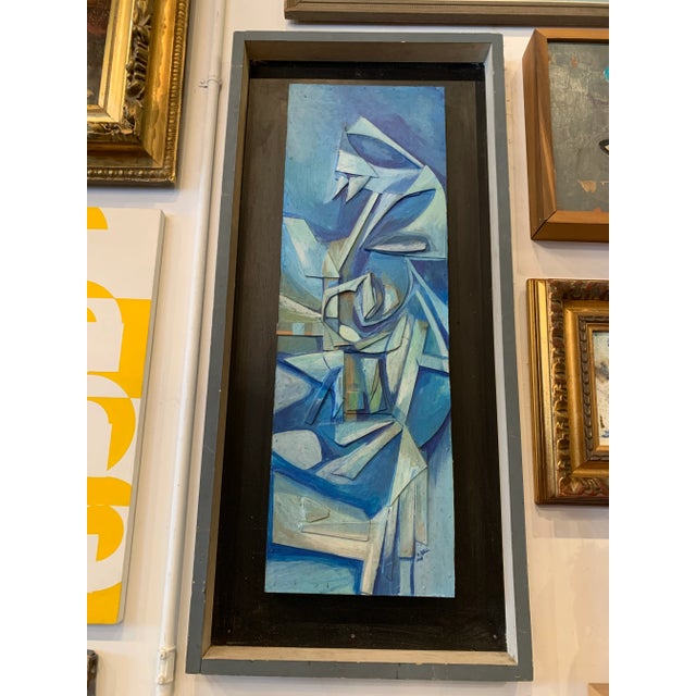 1969 Cubist Dimensional Assemblage For Sale - Image 10 of 10