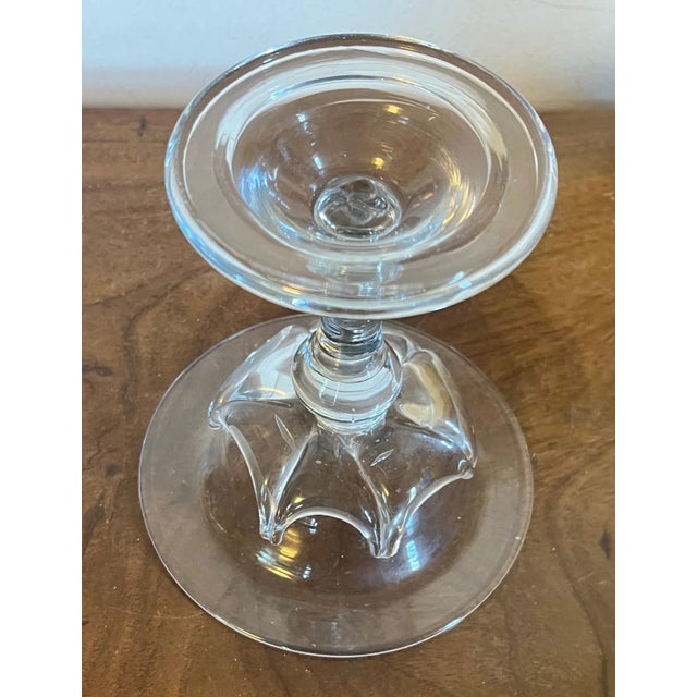 Antique 19th Century Anglo Irish Glass Footed Compote or Sweetmeat Dish For Sale - Image 12 of 13