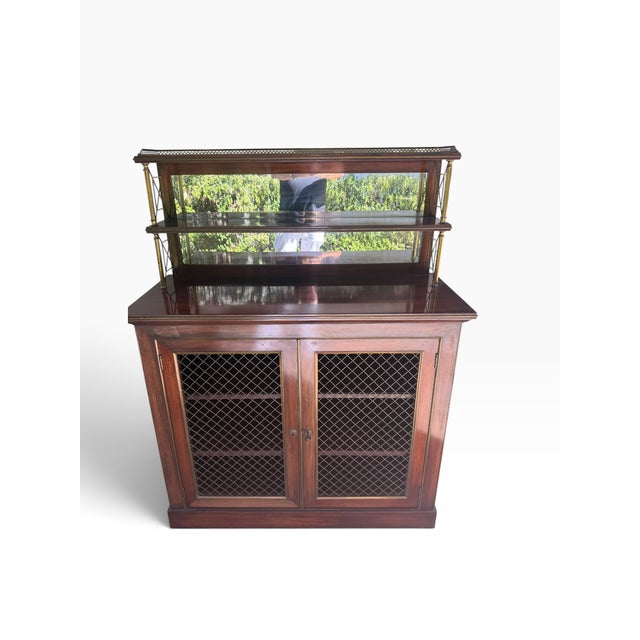 Traditional Antique Regency Style Rosewood Chiffonier Sideboard For Sale - Image 3 of 6