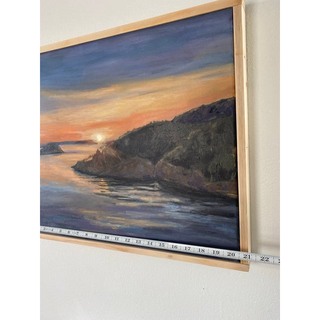Original Pacific Northwest Landscape Painting – Deception Pass by Francisco Peña – Framed For Sale In Seattle - Image 6 of 8