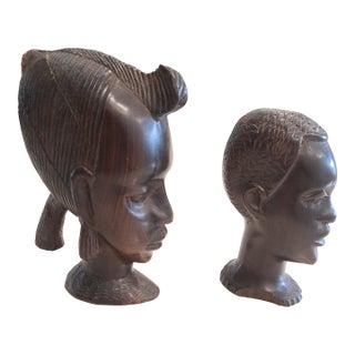 Mid 20th Century Wood Sculptures For Sale