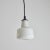 White 1950s Italian Glass Pendant Attributed to Stilnovo For Sale - Image 8 of 13