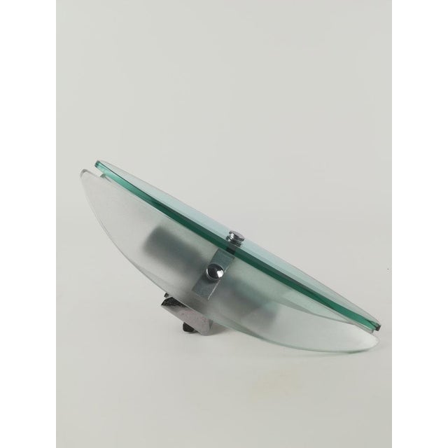 Wall Sconces in Turquoise Glass attributed to Veca, Italy, 1970s, Set of 2 For Sale - Image 10 of 18