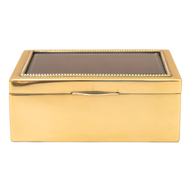 Vintage Art Deco Jewelry Box, 1920s For Sale