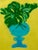 Monstera Deliciosa No. 1 Contemporary Painting by Susan Havens For Sale