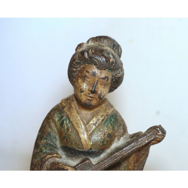Up for sale is a wonderful antique original Hubley solid cast iron figural doorstop. It's a nice quality casting, is a...