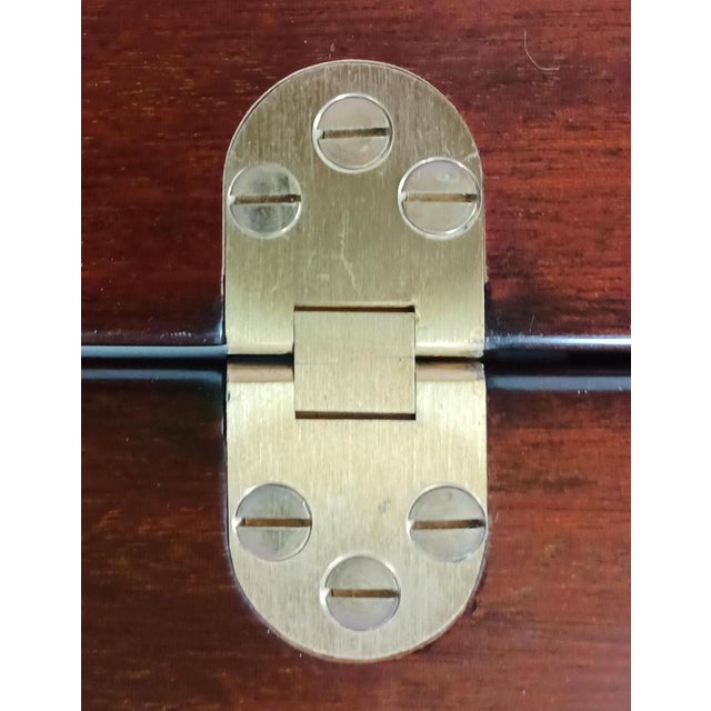 Fully Restored Rungstedlund Mahogany Multifunctional Side Table by Ole Wanscher, 1960s For Sale - Image 11 of 12