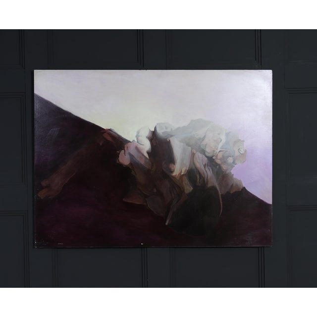 J. Dupain, Abstract Composition, 1960, Oil Painting on Canvas, in Good conditions. Designed 1960 to 1969