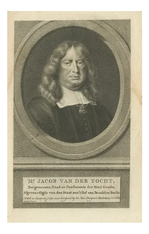 Claessens, Jacob Van Der Tocht Mayor of Gouda, 1794, Paper