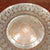 Vintage Egytian Hammered Sculptured Copper Platter/ Bowl With French Fluer- De- Lis and Bee Symbol For Sale - Image 11 of 18
