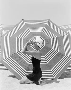 1953 Fashion Model Photo by John Engstead