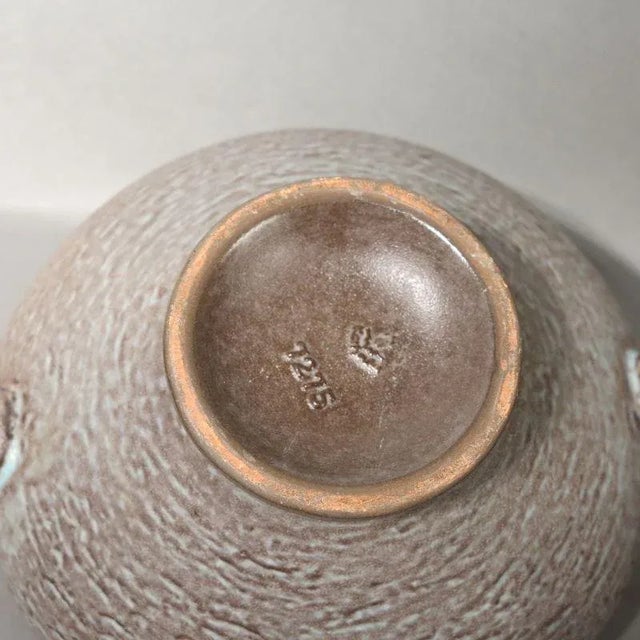 Ceramic Handle Bowl by Fridegart Glatzle for Karlsruher Majolika, 1960s For Sale - Image 4 of 6