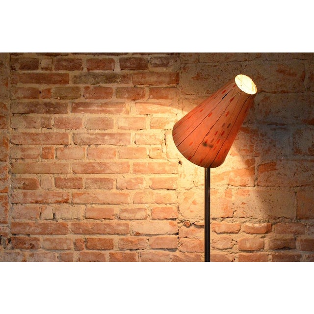 Bauhaus Floor Lamp in Tubular Chrome-Plated Steel, Czech, 1940s For Sale - Image 12 of 14