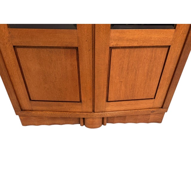 Art Deco Amsterdam School Bookcase by Hildo Krop for Gebroeders Monsieur, 1920s For Sale - Image 10 of 14