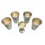 A set of American sterling silver mint julep cups. Sold as a set of 5. Four mint julep cups together with a matching...