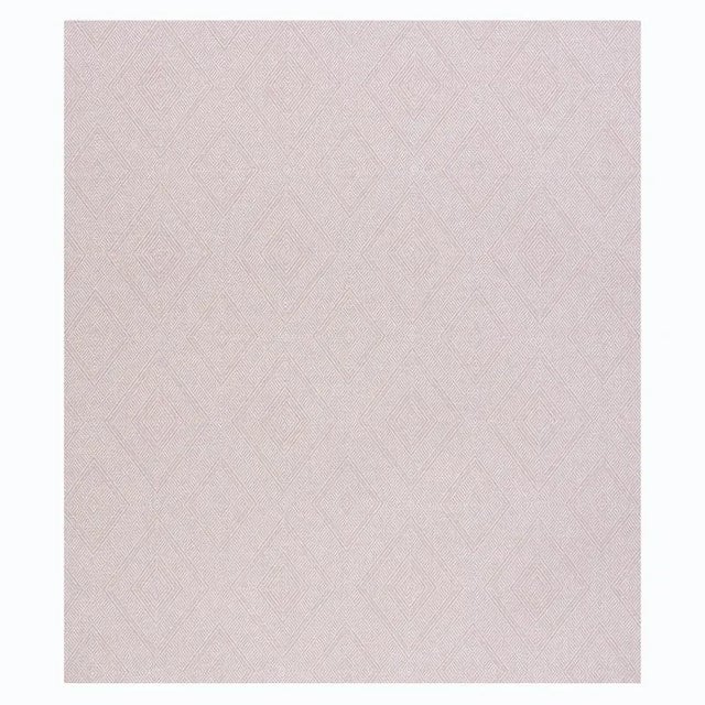 Contemporary Schumacher Tortola Paperweave Wallpaper in Pink For Sale - Image 3 of 4