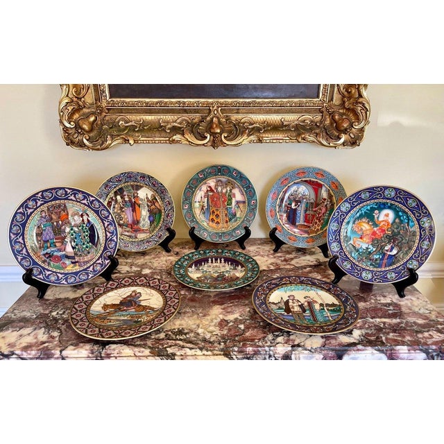 Collection Plates from Villeroy & Boch, Set of 8 For Sale - Image 12 of 12