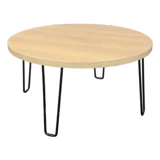 Hearth & Hand Wood & Wire Coffee Table For Sale