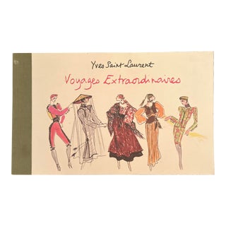 Vintage Yves Saint Laurent Original Paperback: Voyages Extraordinaires For Sale