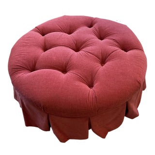 Basset Furniture Tufted Ottoman For Sale