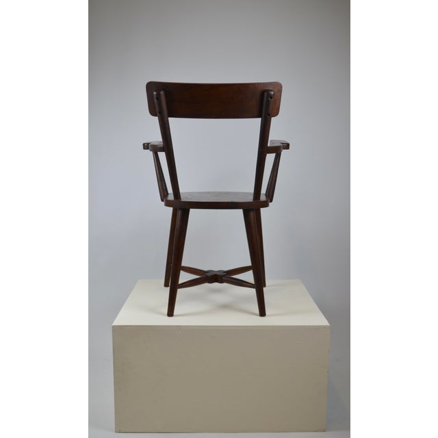 Modernist Wooden Armchair, 1940 For Sale - Image 15 of 18