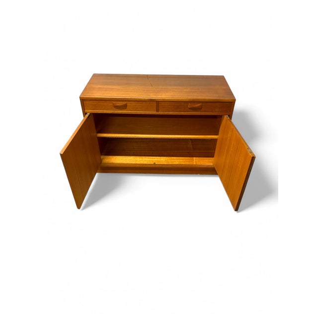 Mid-Century Scandinavian Teak Credenza For Sale - Image 6 of 7