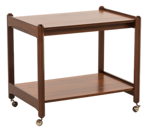 Mid-Century Italian Serving Cart in Rosewood, 1960s