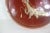 Vintage Japanese Lacquered Wood Tray Round Gold Detail Signed For Sale - Image 10 of 12