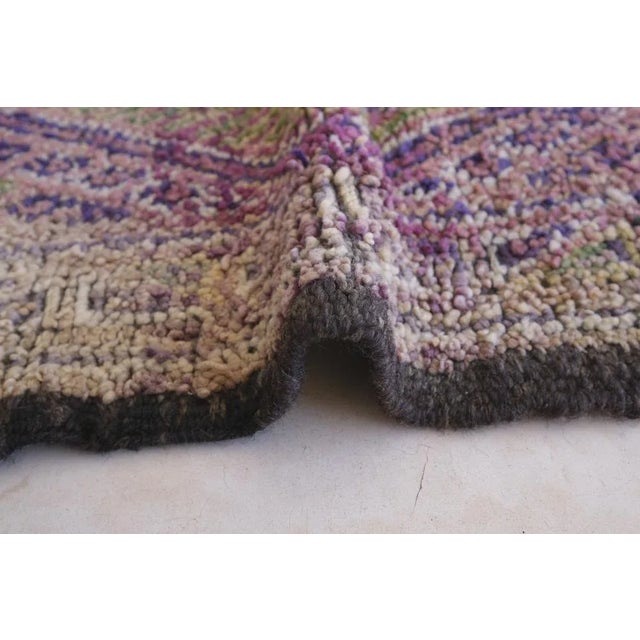 Mid-Century Moroccan Rug - 6'8" X 10'0" Ft For Sale - Image 9 of 10