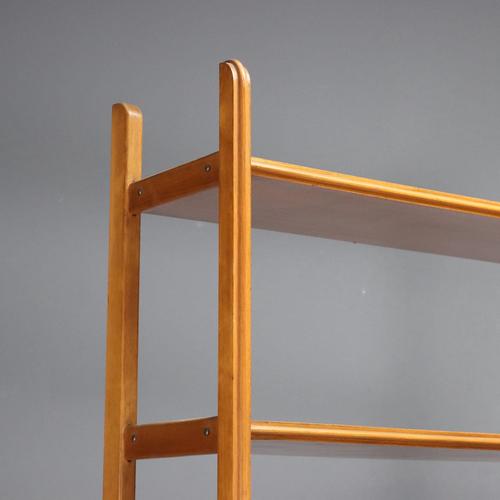 Vintage Bookcase with Drop-Leaf, 1960s For Sale - Image 4 of 11