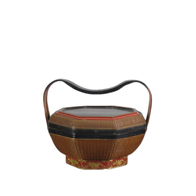 Bamboo Basket For Sale - Image 10 of 10