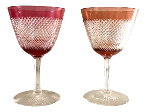 Pair of Petite Wine Glasses