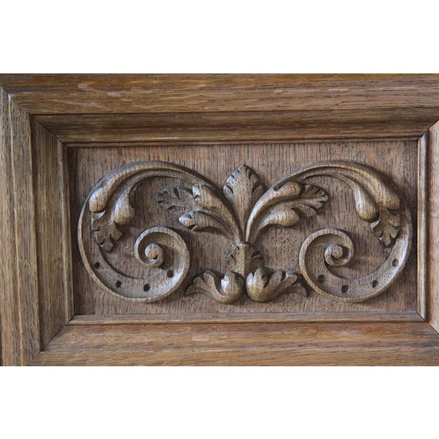 Wood Vintage Danish Brutalist Cabinet in Oak, 1890s For Sale - Image 7 of 18