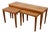 Set of 3 Severin Hansen for Haslev Møbelsnedkeri Vintage Danish Nesting Tables For Sale