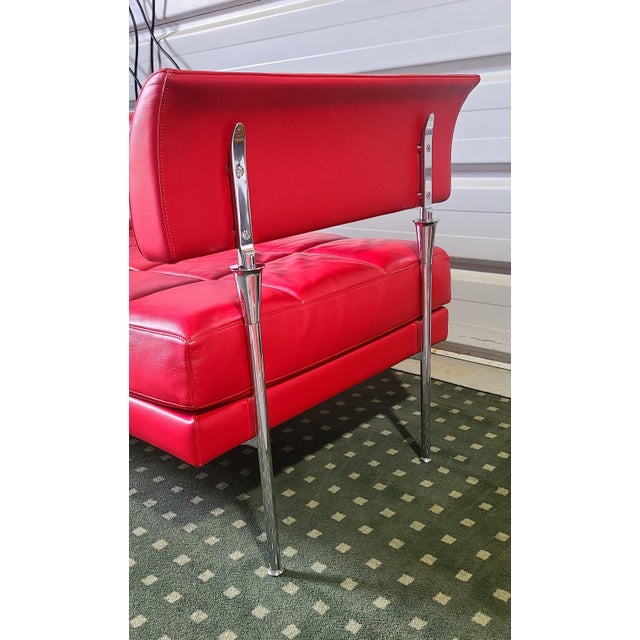 Poltrona Frau Set of Hydra Castor Sofa and Armchair from Poltrona Frau, 2001 For Sale - Image 4 of 18