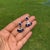 4.16ct Natural Deep Blue Sapphire and Diamond Jacket Earrings in 14k White Gold- A Pair For Sale In New York - Image 6 of 18