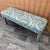 Early 21st Century Fully Upholstered Postmodern Bench With Cushions in the Parson Style. For Sale In Miami - Image 6 of 14